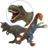 Small World Dinosaur Toys - Lifelike 3pc Set for Imaginative Play