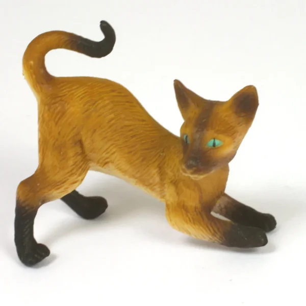 Small World Domestic Pet Dog Cat & Rabbit Figures - 16pc for Pretend Play