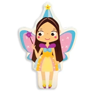 Small World Fairy Wooden Figures. 8PCS