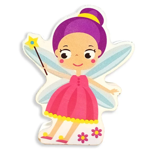 Small World Fairy Wooden Figures. 8PCS
