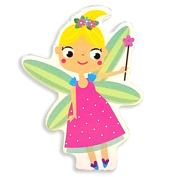 Small World Fairy Wooden Figures. 8PCS