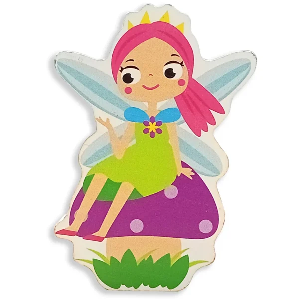 Small World Fairy Wooden Figures. 8PCS