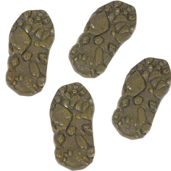 3 Small World Jumbo Dinosaur Toys Plus Footprints