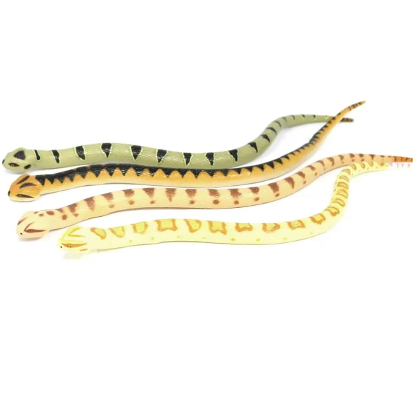 Small World Jumbo Snakes - 4pcs for Imaginative play