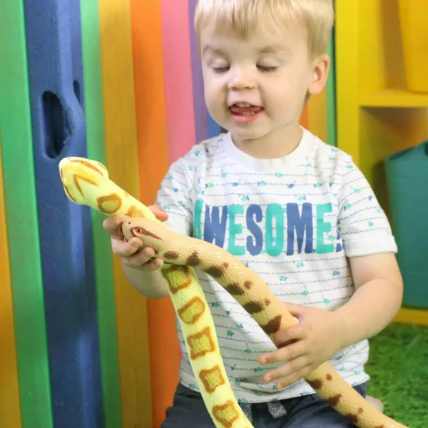 Small World Jumbo Snakes - 4pcs for Imaginative play