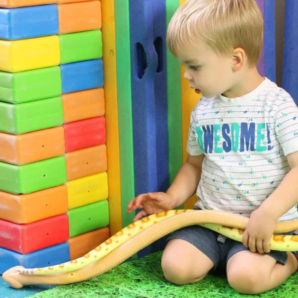 Small World Jumbo Snakes - 4pcs for Imaginative play