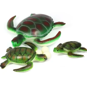 Small World Large Turtle Family Set Plus 3 Eggs
