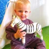 Small World Large Zebra Toy - 13 Inch