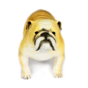 Small World Soft Feel Bulldog - 9 Inch