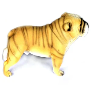 Small World Soft Feel Bulldog - 9 Inch