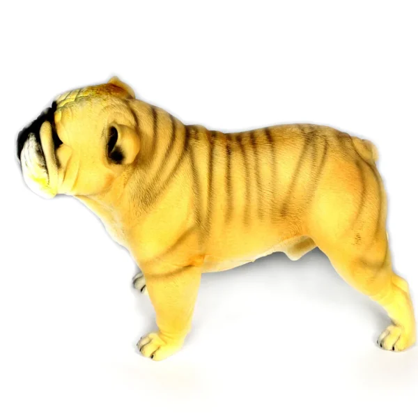 Small World Soft Feel Bulldog - 9 Inch
