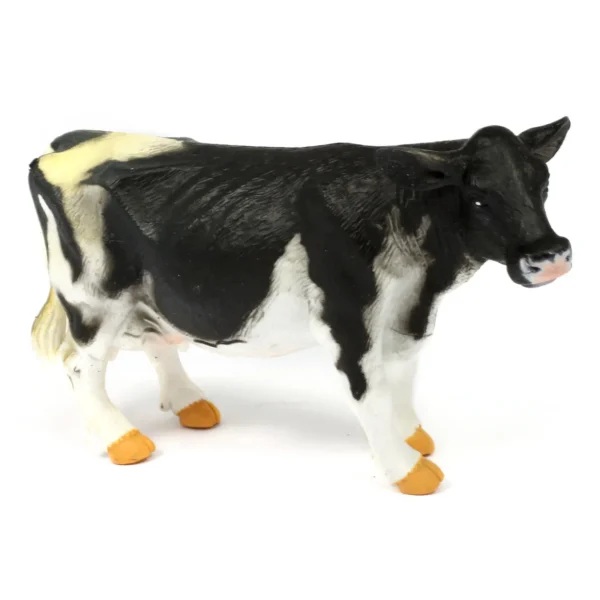 4 small world toy cow figures