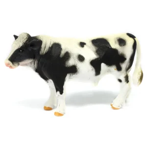 4 small world toy cow figures