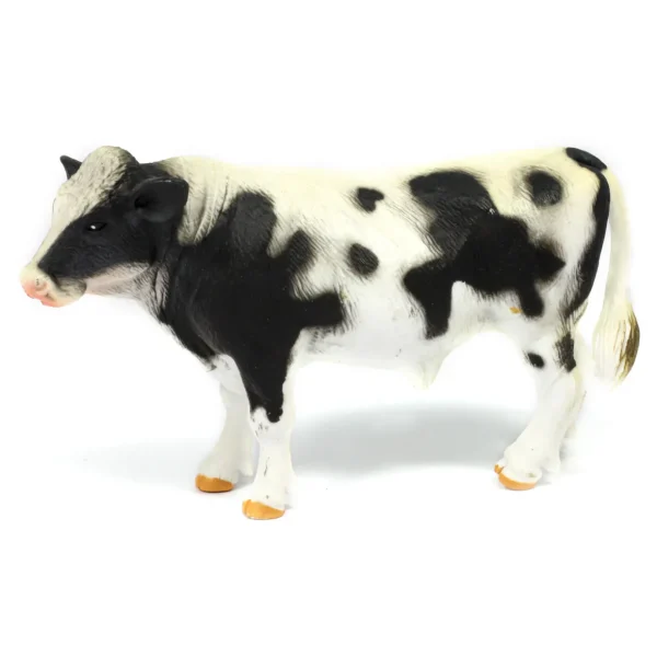 4 small world toy cow figures