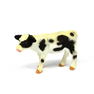 4 small world toy cow figures