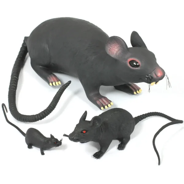 Small World Toy Rat Family (set of 6)