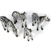 Small World Zebra Family 4pc