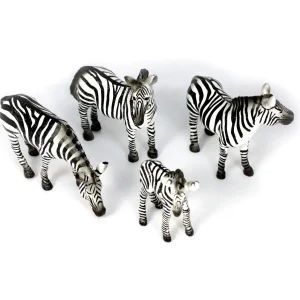 Small World Zebra Family 4pc