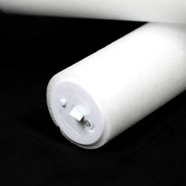 6 Soft Foam Light Up Batons for Sensory Play and Visual Tracking