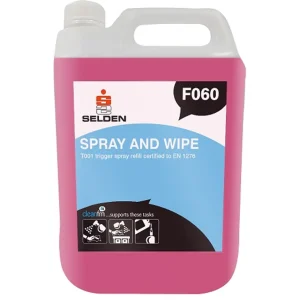 Spray and Wipe Hard Surface Bacterial Cleaner (750ml/5 Litre)