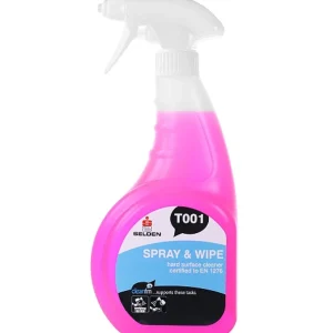 Spray and Wipe Hard Surface Bacterial Cleaner (750ml/5 Litre)