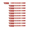 Stabilo Sensor F-tip Fineliner Pen Red (Pack of 10)