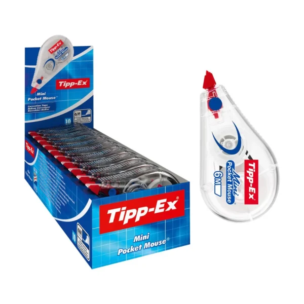 Tipp-Ex Mini Pocket Mouse Correction Roller (Pack of 10)