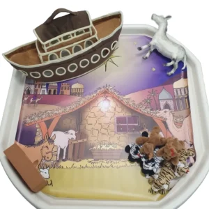 Tuff Tray Mat - Christmas Nativity