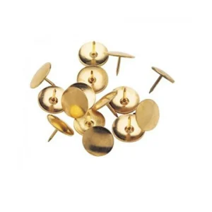 ValueX Drawing Pin 9.5mm Brass (Pack 10 x 150)