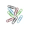 ValueX Paperclip Large Plain 33mm Assorted Colours (Pack 100)