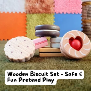 Wooden Biscuit Set