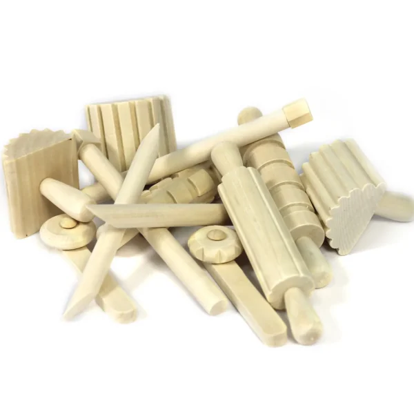 Wooden Dough Tools Set