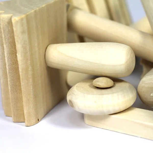 Wooden Dough Tools Set