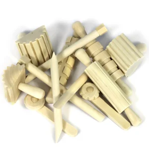 Wooden Dough Tools Set