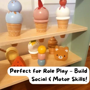 Wooden Ice Cream Stand