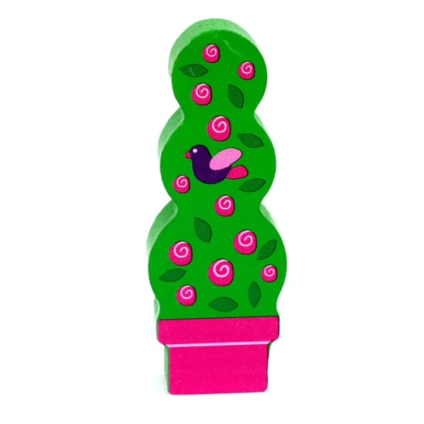 Wooden Small World Tree Set. 4Pcs