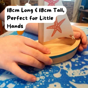 Wooden Toy Boat