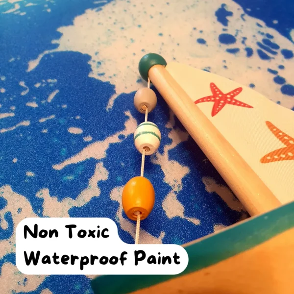 Wooden Toy Boat