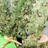 Woodland Green Camouflage Den Netting Fabric